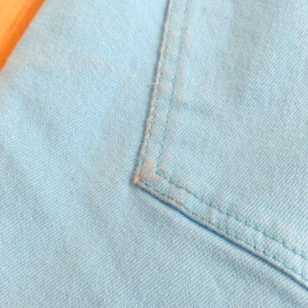 Talbots Sky Blue Curvy High Rise Stretch Ankle Jeans Size 8 - Picture 12 of 12